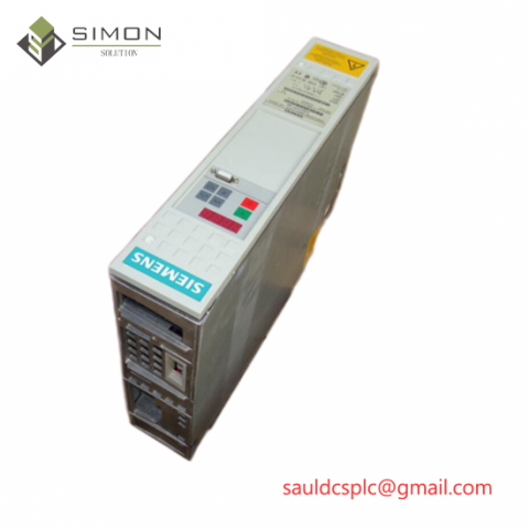 Siemens 6SE7016-1EA51-Z Control Module, Advanced Variable Frequency Drive