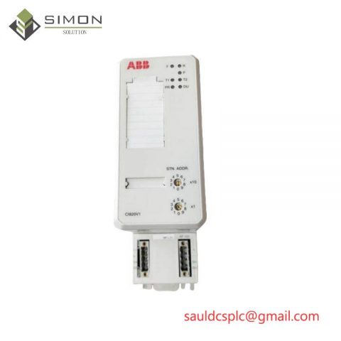 ABB CI820 Power Supply Module, 23BA20 PLC's