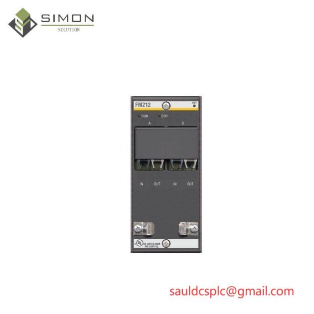 Bachmann FM212: Fastbus Master Module with 2 FO Interfaces, Enhancing Industrial Control Efficiency